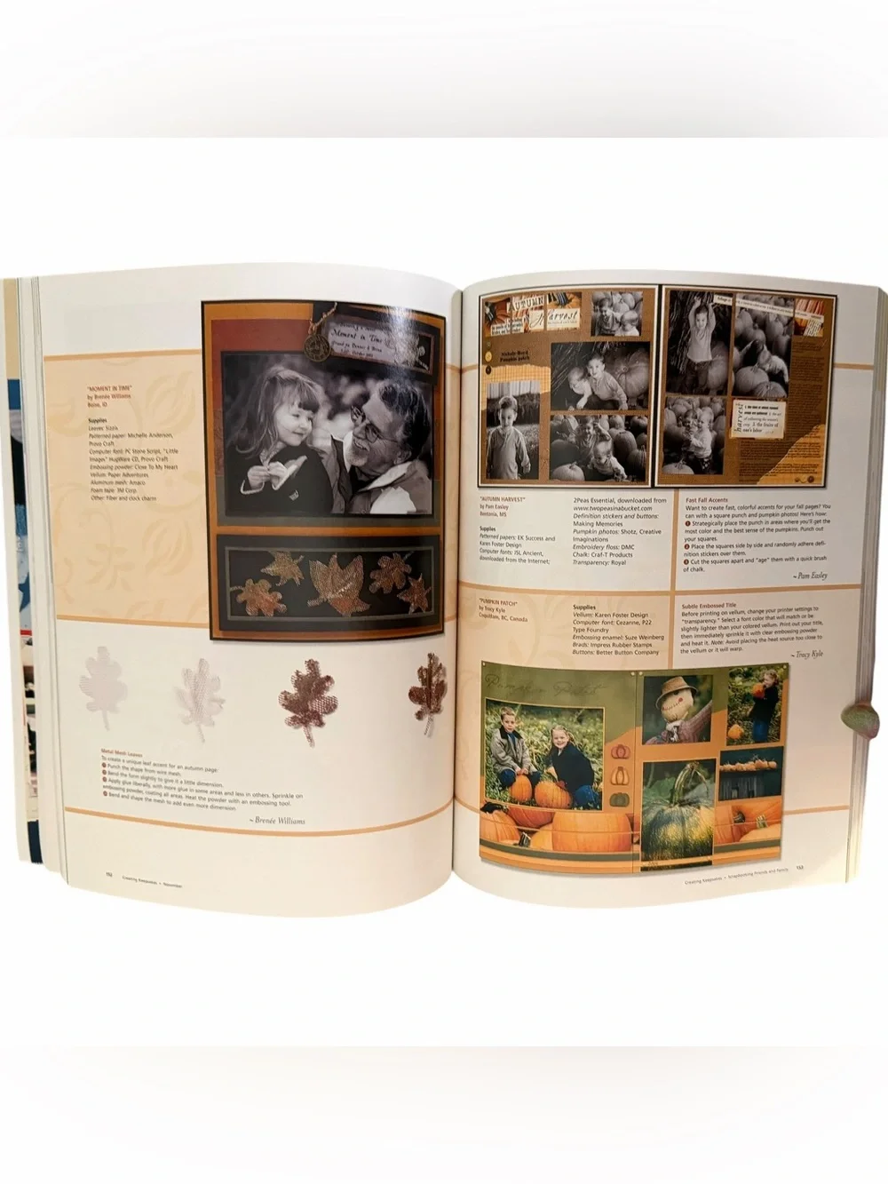 2004 Creating Keepsakes Scrapbooking Friends & Family Idea & Tips Book